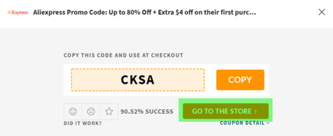 Aliexpress Coupon