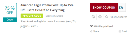 Check American Eagle Code