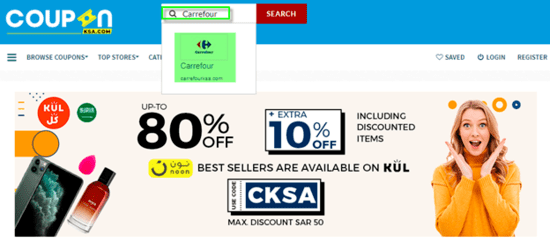 Search Carrefour