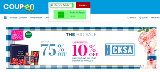 Ferns N Petals Coupon.sa