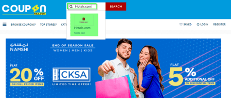 Hotels.com Coupon.sa