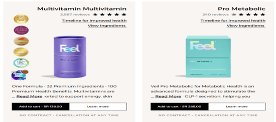 Feel Multivitamins