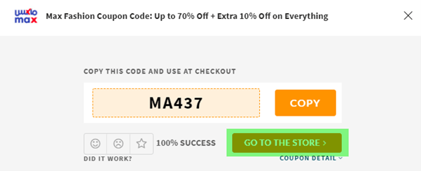 Max Promo Code