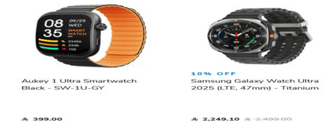 Sharaf DG Wearables