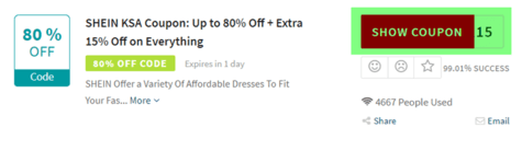 Shein Code