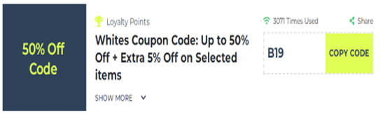 Check Whites Code